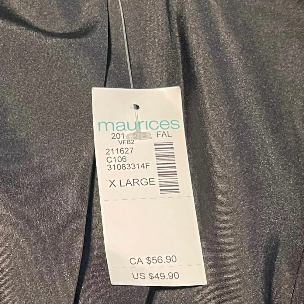 Maurices New w Tags Black Single Button Blazer Jacket Women's Size XL Career